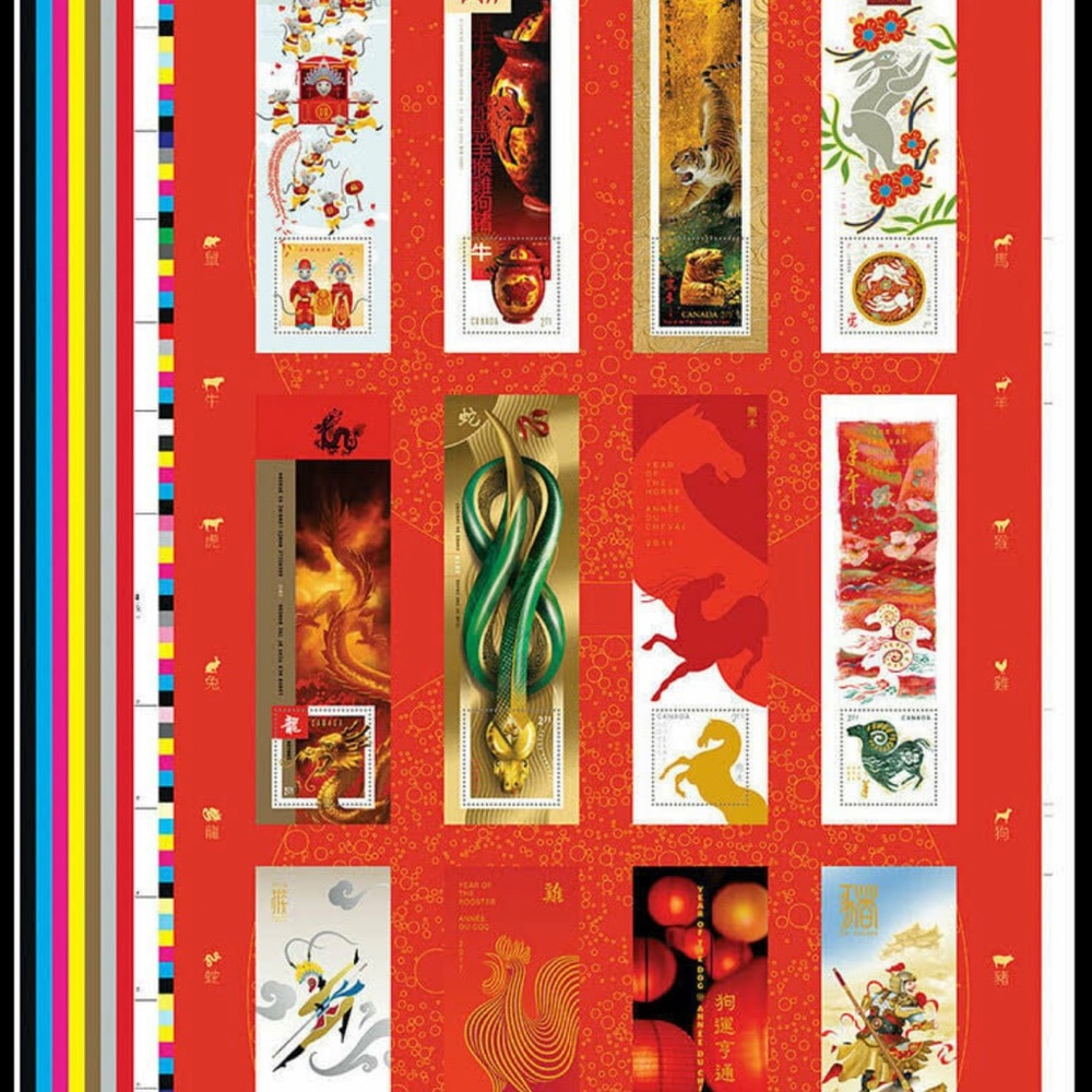 Canada 2021 LNY Uncut Press Sheet